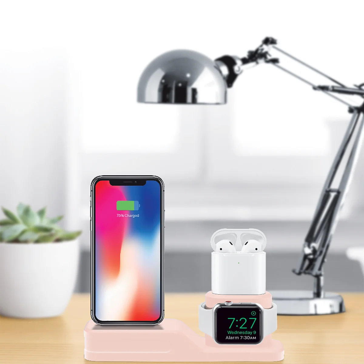 3-in-1 Device Stand Desktop Charging Station - Image 3