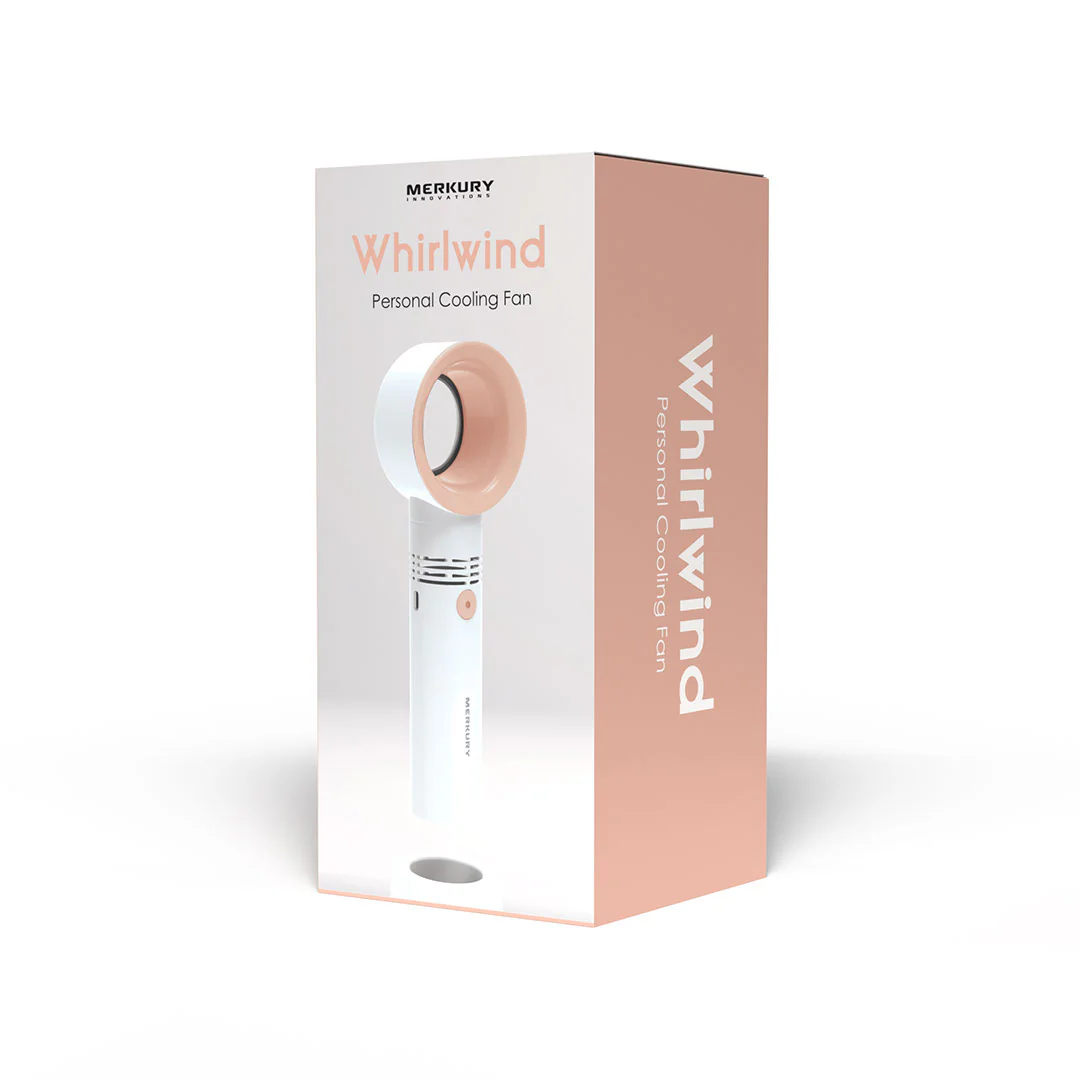 Whirlwind Handheld Fan - Dusty Pink - Image 4