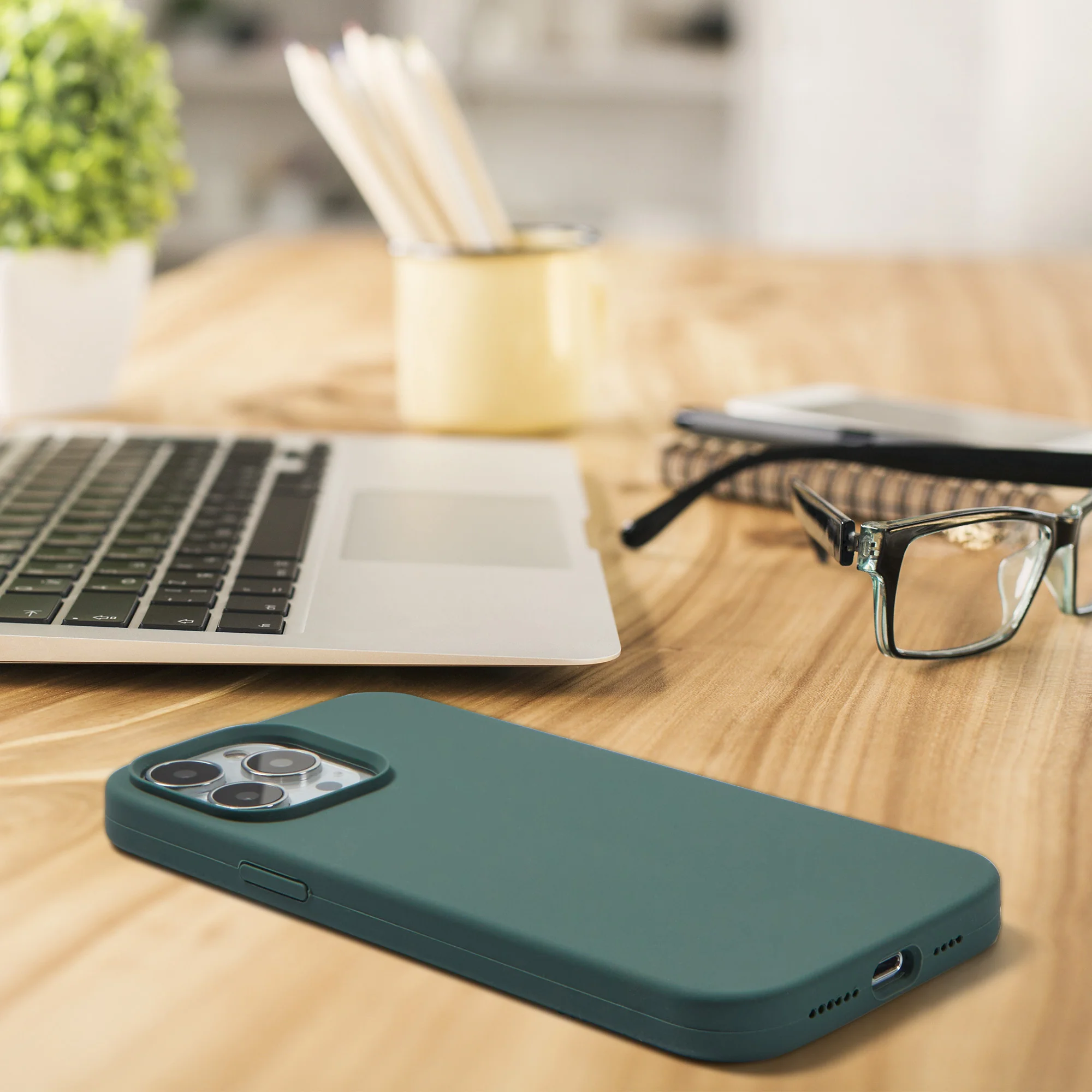 FLEX Silicone Case - 12/13 Pro Max -Moss - Image 3