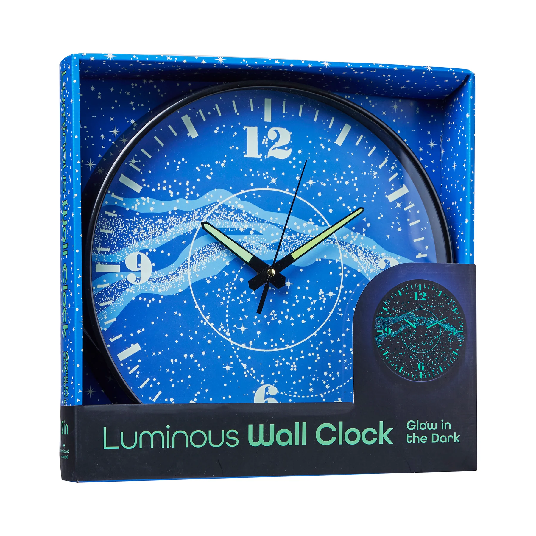 Luminous Wall Clock Glow in the Dark - Image 3
