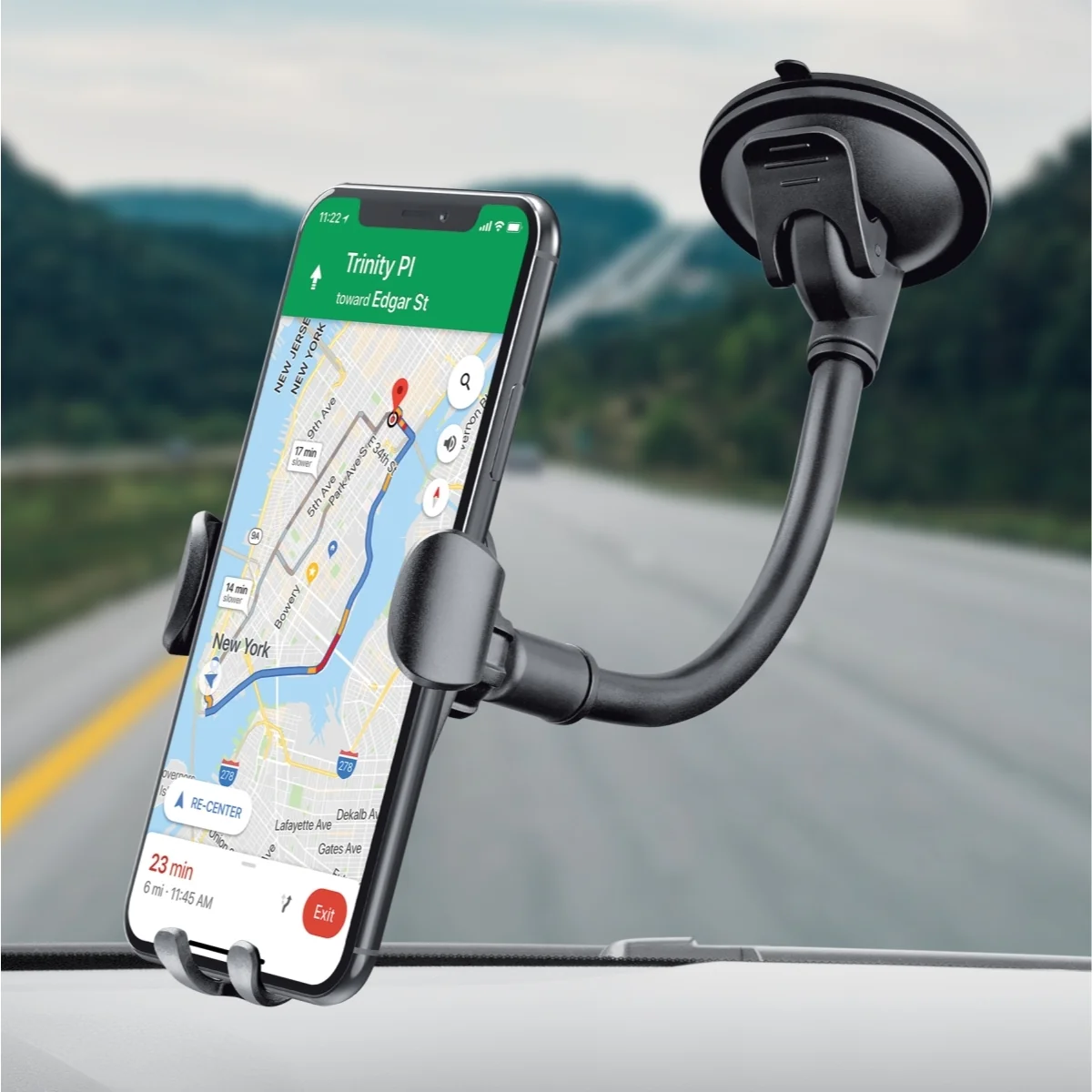 Flexible Gooseneck Gravity Car Mount - Image 5