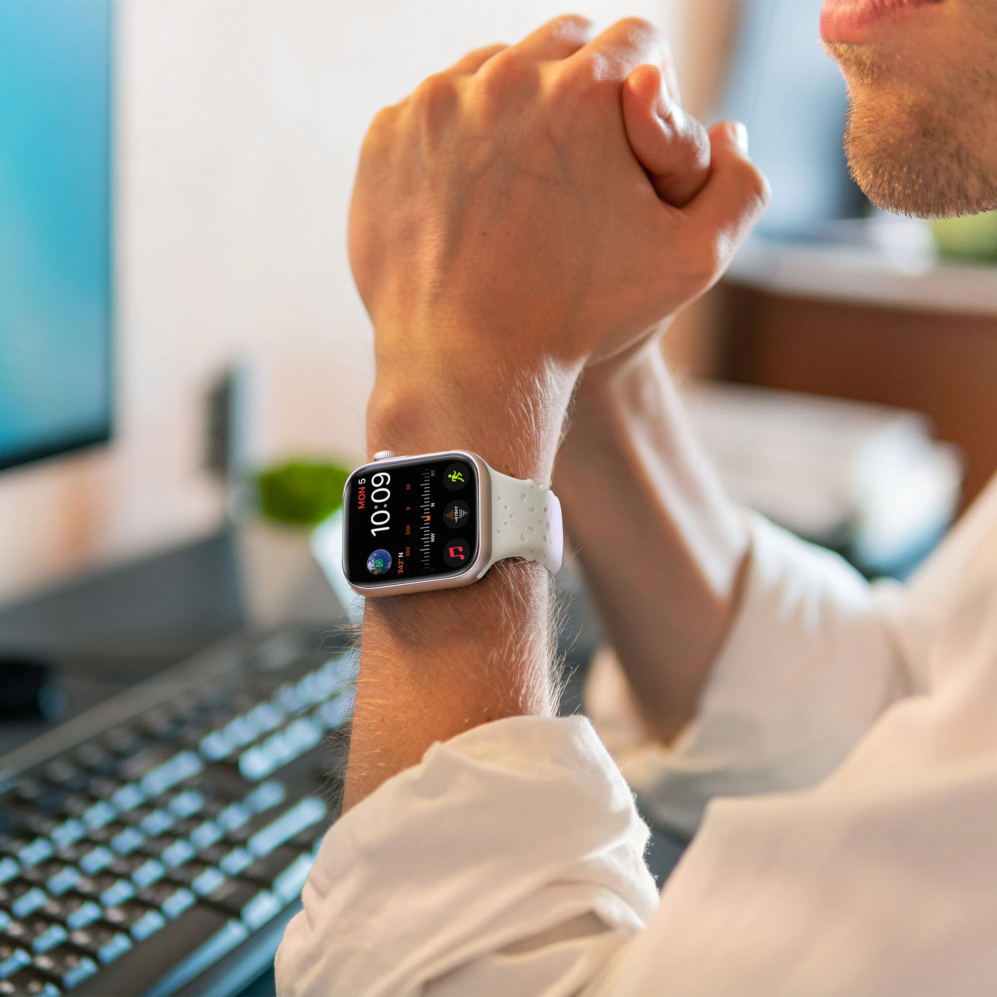 Apple Watch Band - Perforated Silicone - Image 3