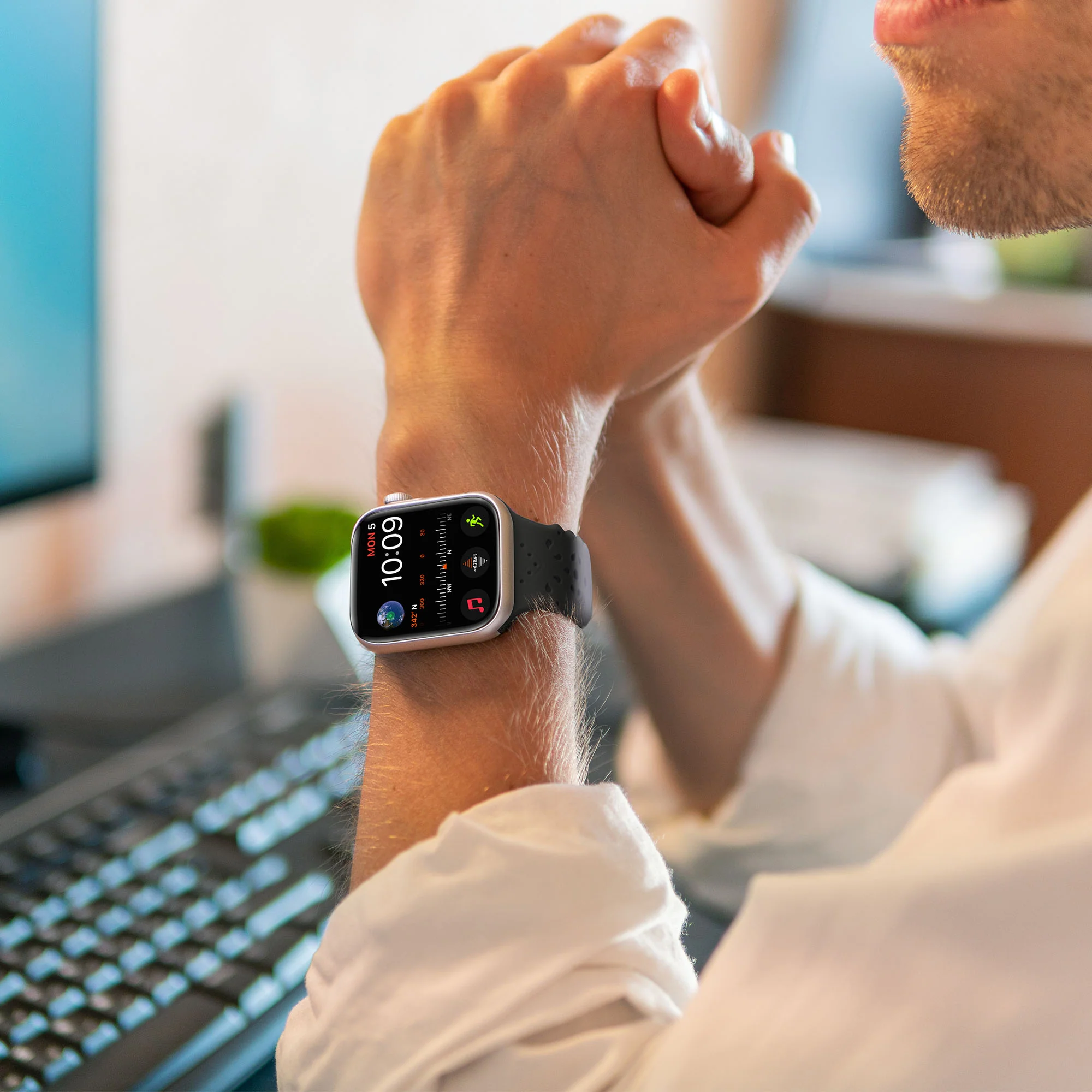 Apple Watch Band - Perforated Silicone - Image 3