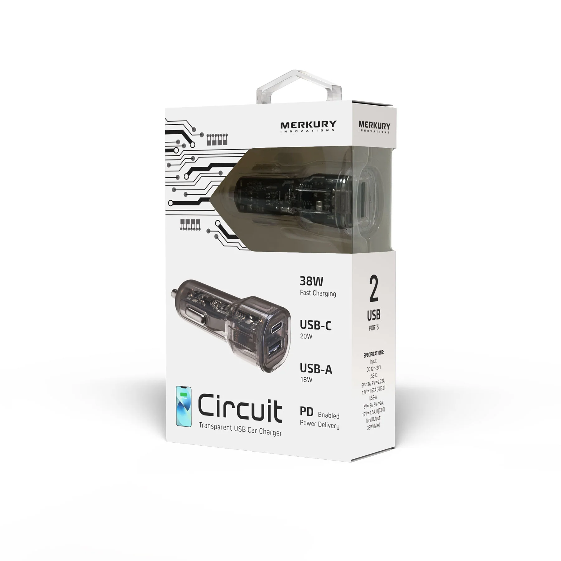 PD 38W Car Charger 1 USB-C - Image 6