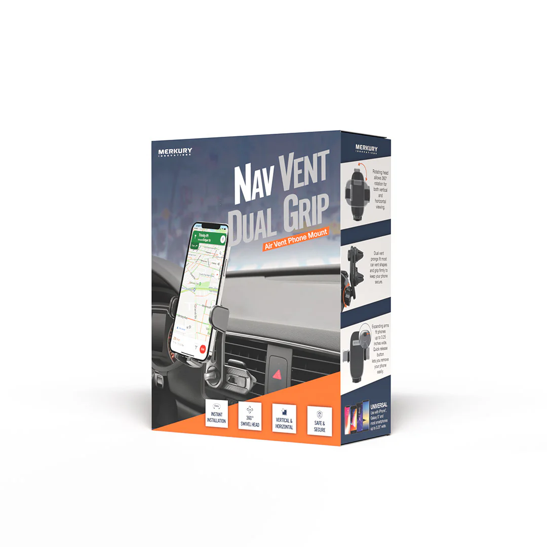 Phone Cradle Car Mount - Dual Vent - Image 6
