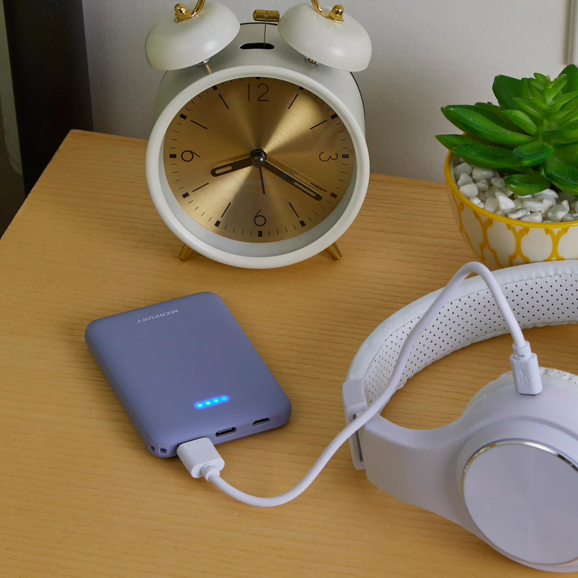 Power Bank - 5000mAh - Lavender Gray - Image 2