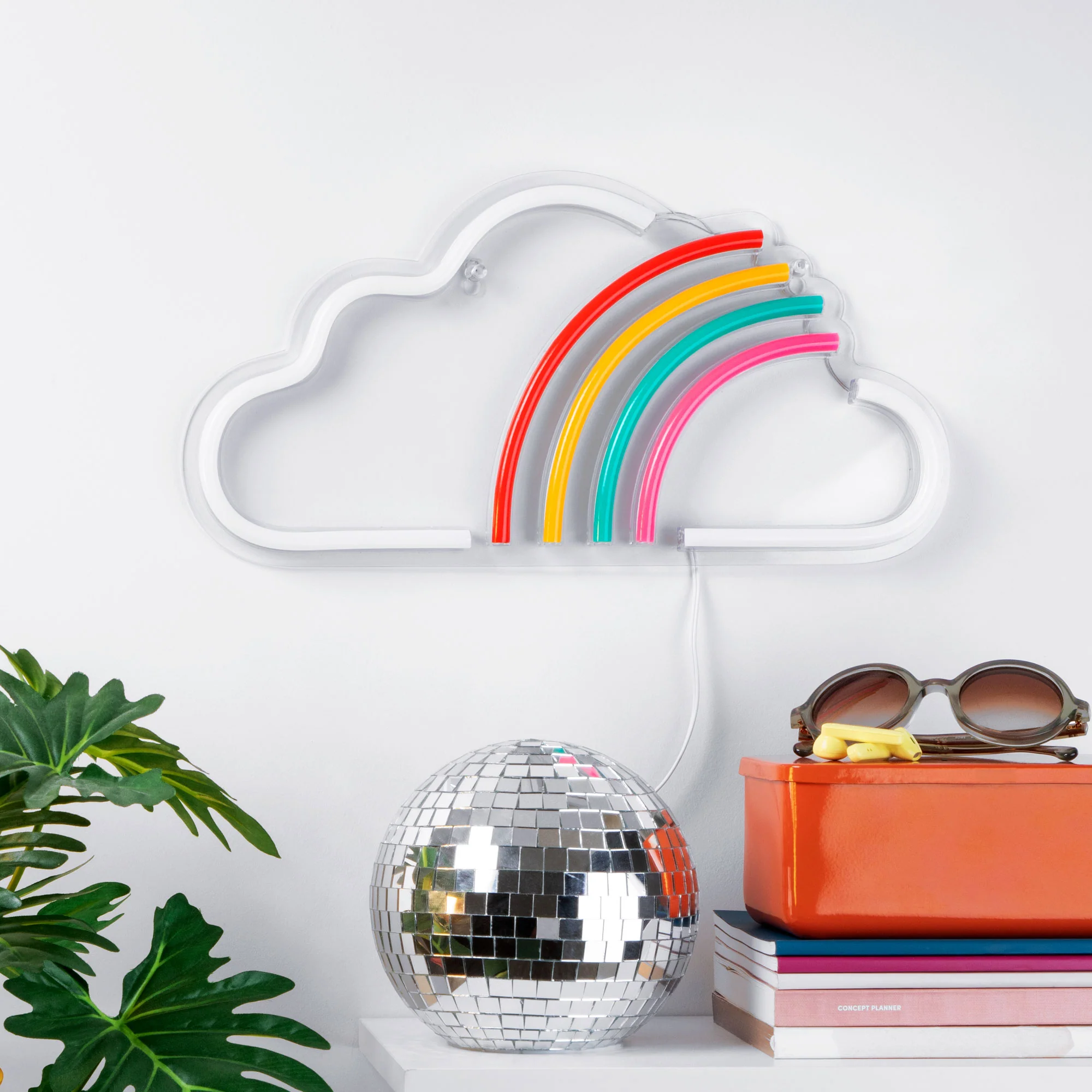 Rainbow Cloud Neon Sign