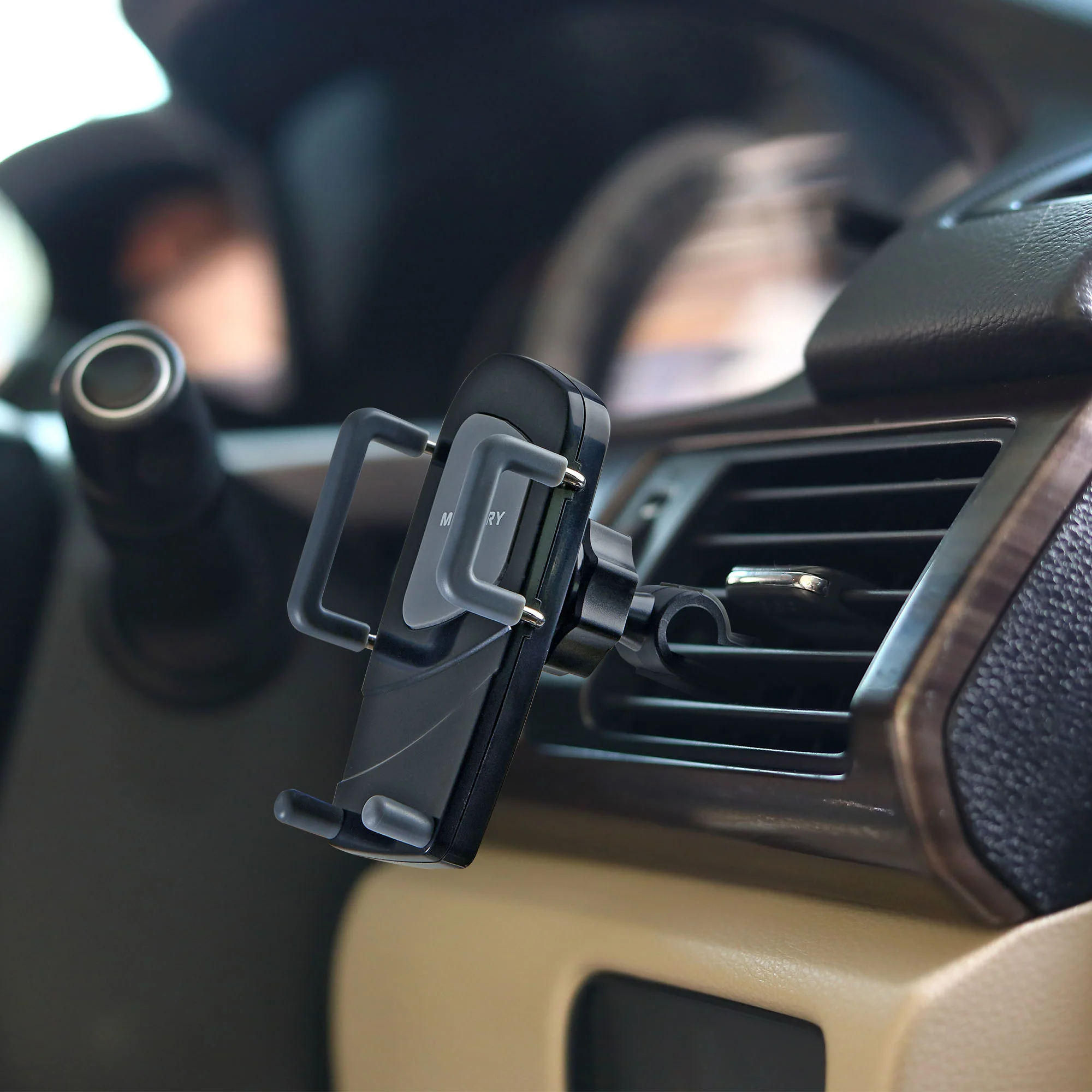 Universal Car Air Vent Mount -Black/Gray - Image 4