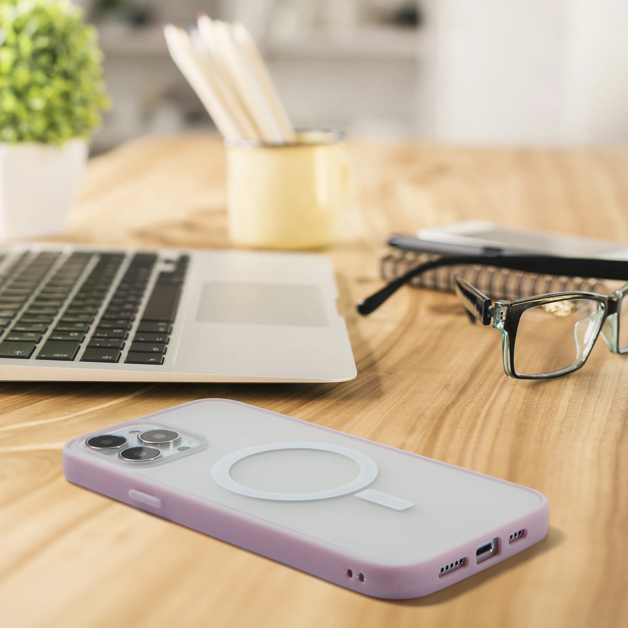 GLAZE Soft Touch Translucent Case-iPhone - Image 2