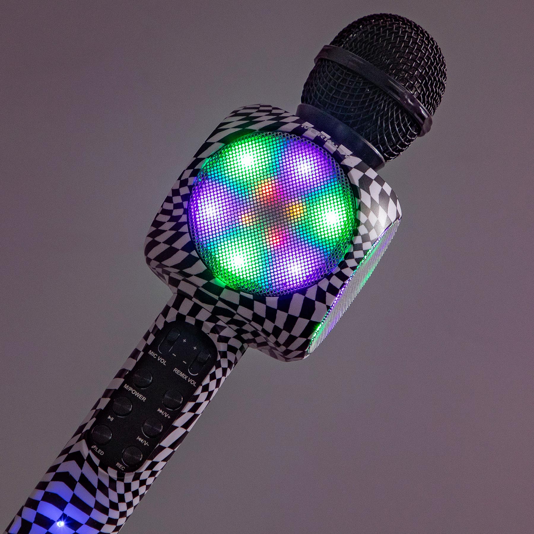 LED Karaoke Microphone Bluetooth Speaker - Image 4