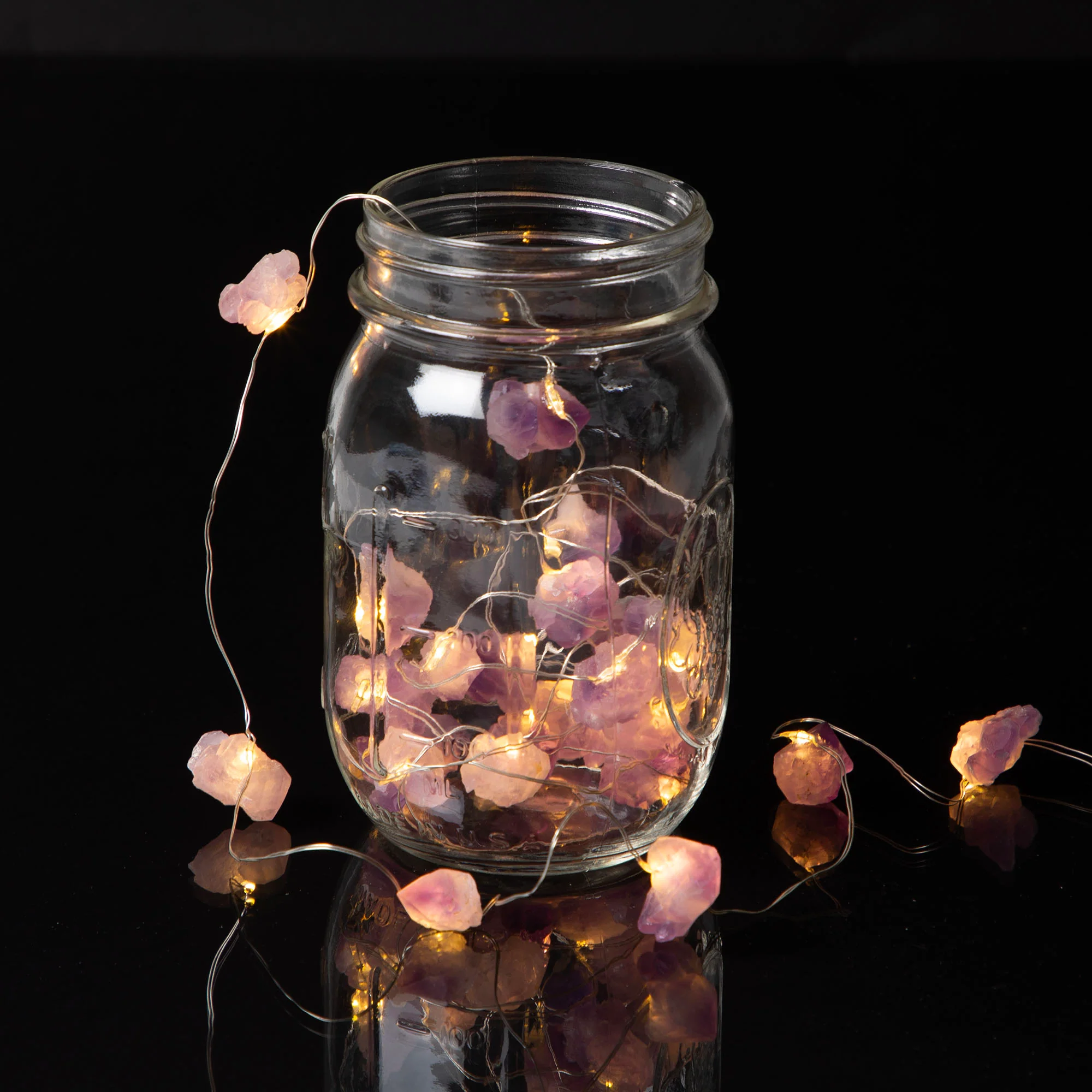 Amethyst Crystal String Lights - Image 4
