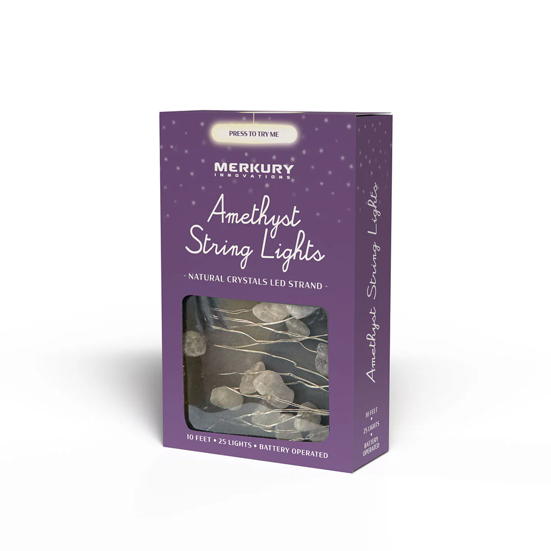 Amethyst Crystal String Lights - Image 5