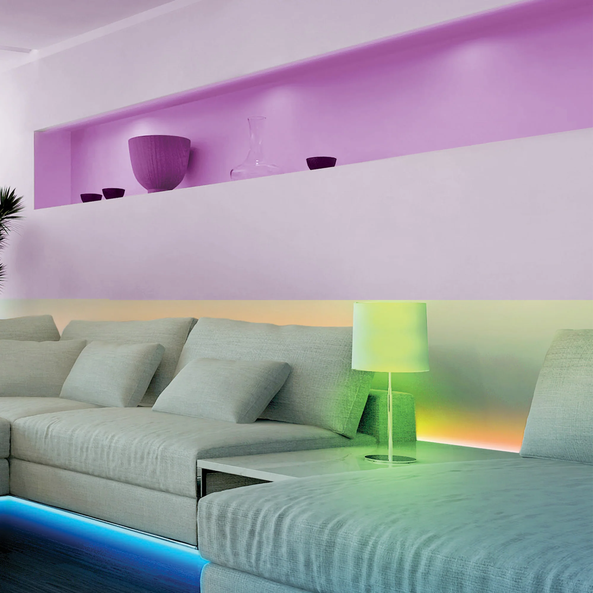Multi-Glo, LED Color + White Ambient Lights - Image 2