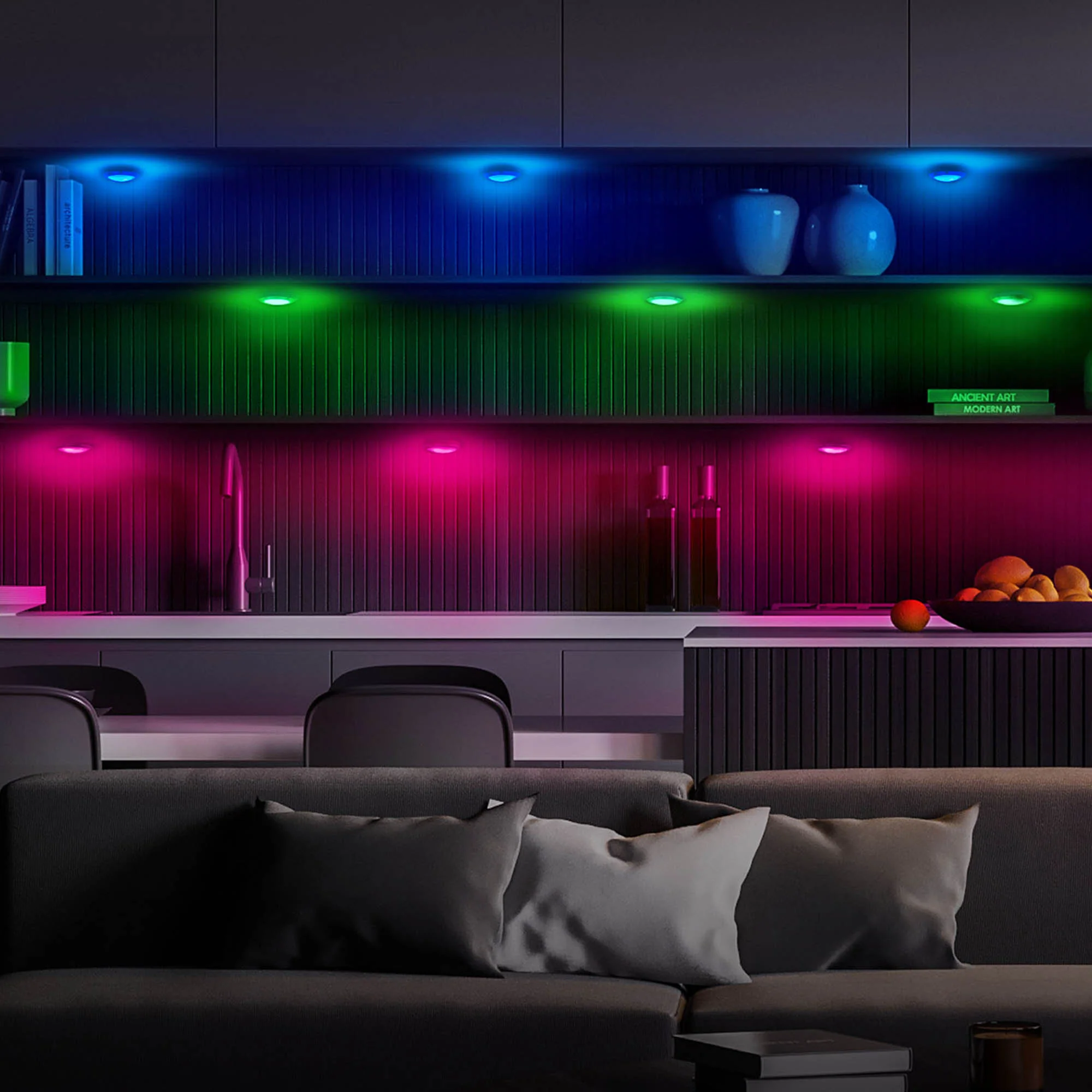 Multi-Glo, LED Color + White Ambient Lights - Image 3