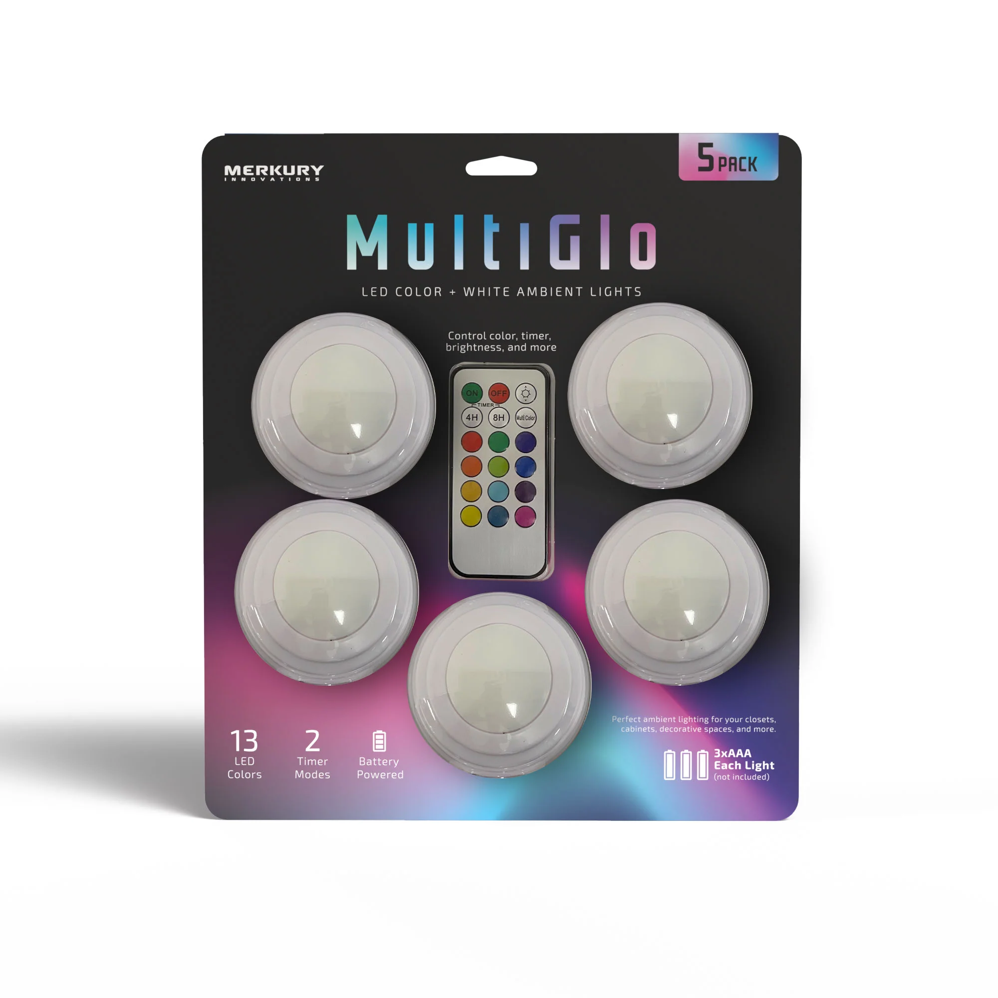 Multi-Glo, LED Color + White Ambient Lights - Image 6