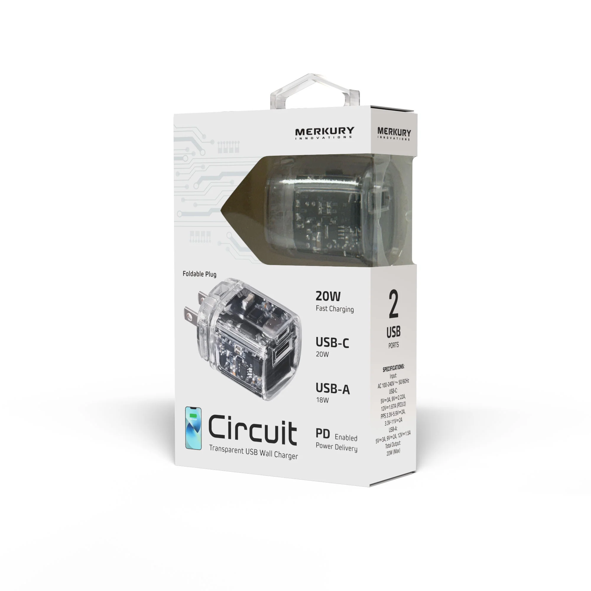 PD 20W Wall Charger 1 USB-C - Image 3