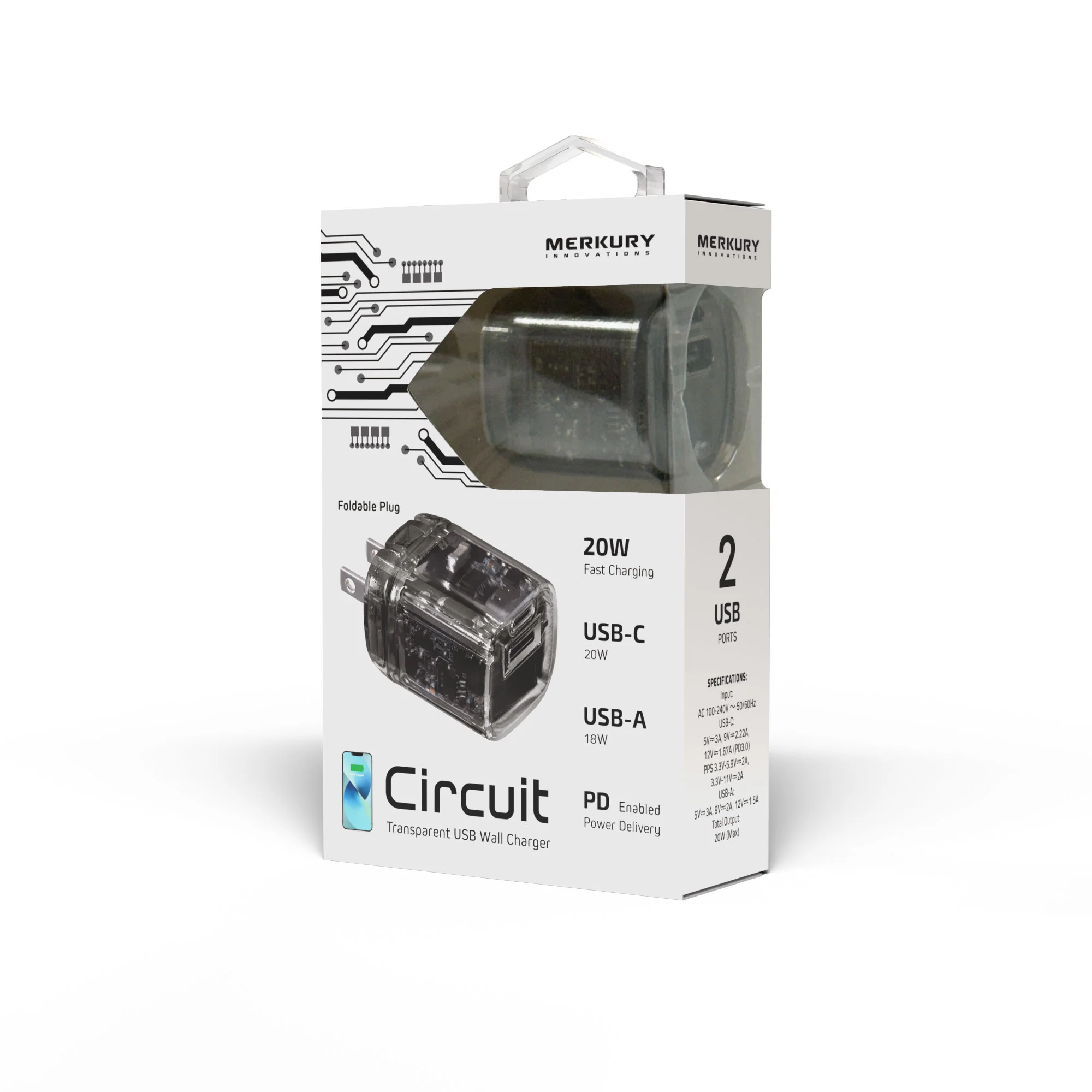 PD 20W Wall Charger 1 USB-C - Image 3